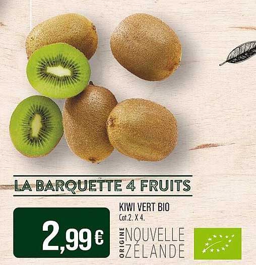 LA BARQUETTE 4 FRUITS