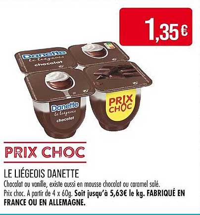 LE LIÉGEOIS DANETTE