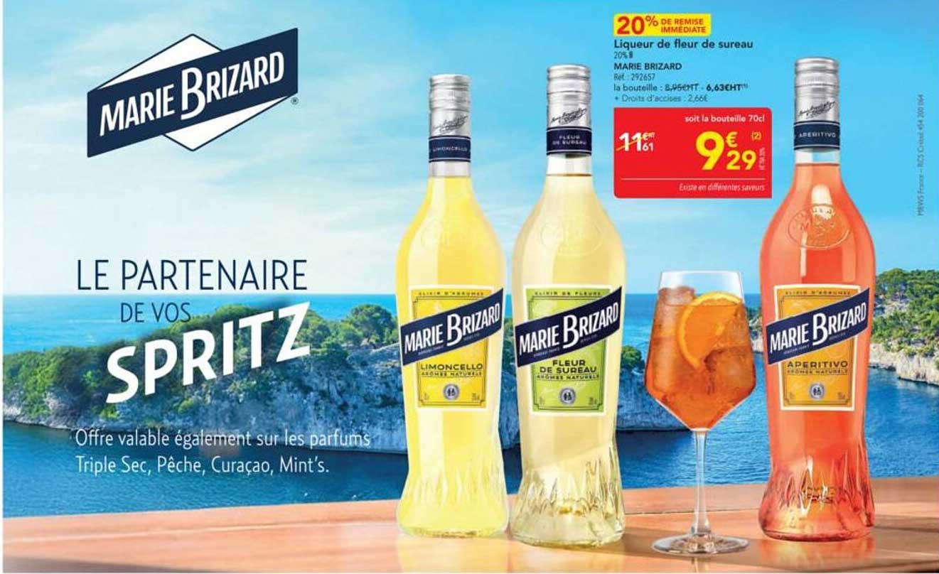 LE PARTENAIRE DE VOS SPRITZ