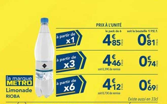 Limonade RIOBA
