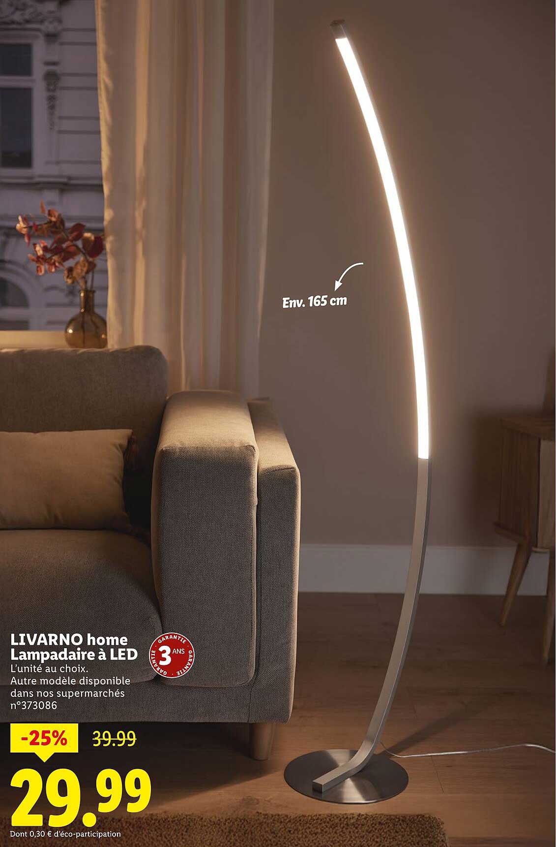 LIVARNO home Lampadaire à LED