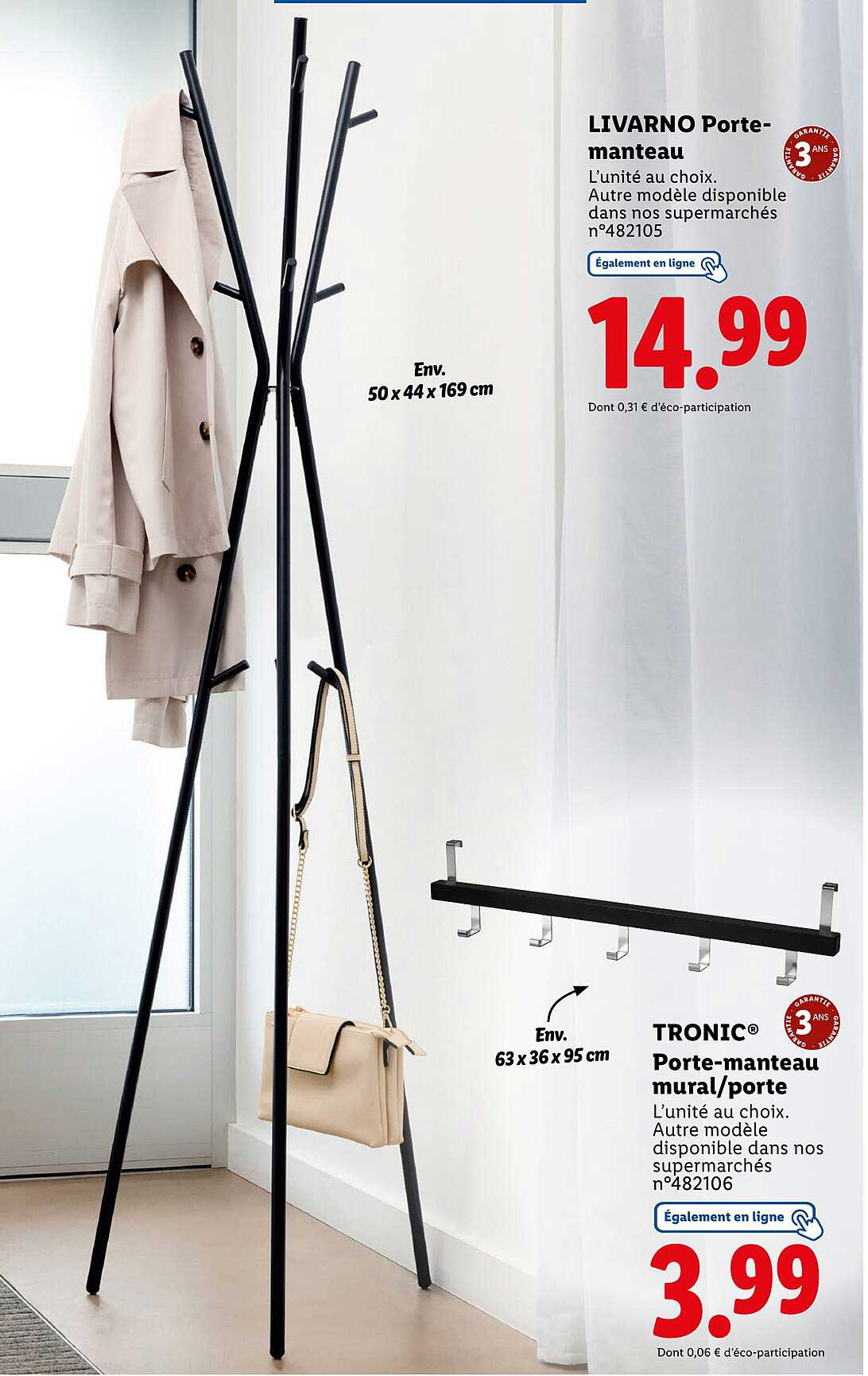 LIVARNO Porte-manteau