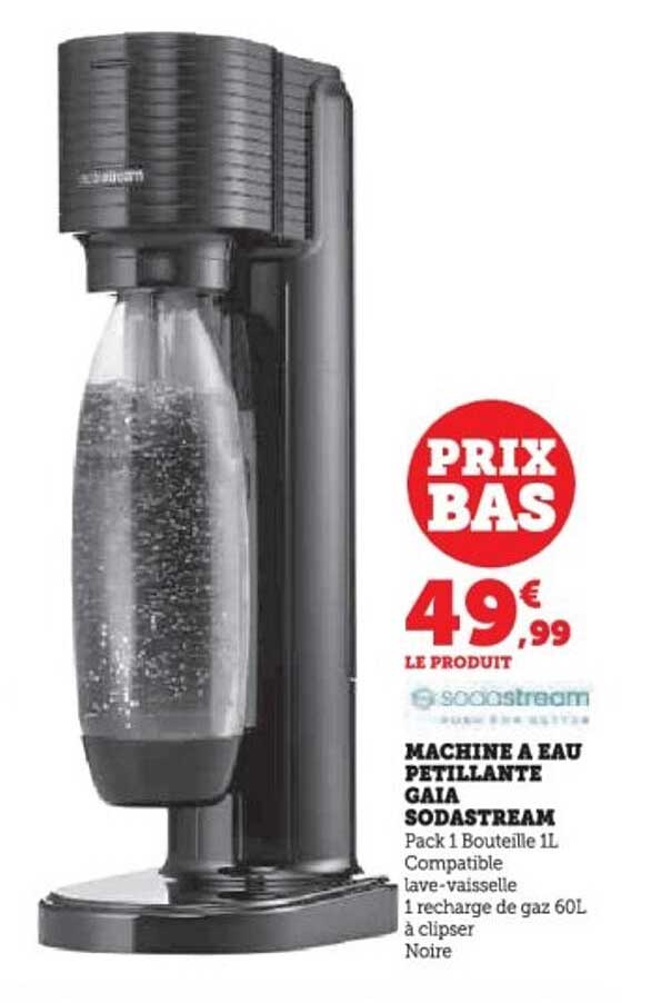 MACHINE A EAU PETILLANTE GAIA SODASTREAM