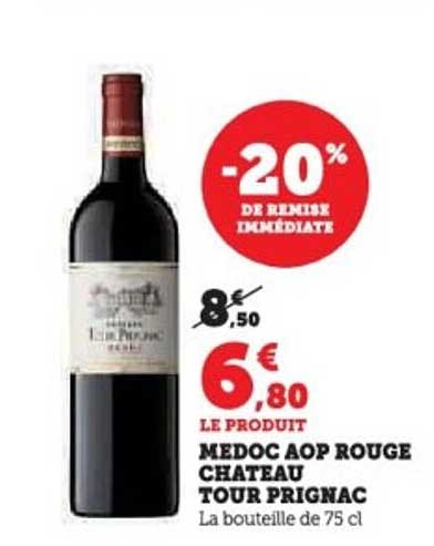 MEDOC AOP ROUGE CHATEAU TOUR PRIGNAC
