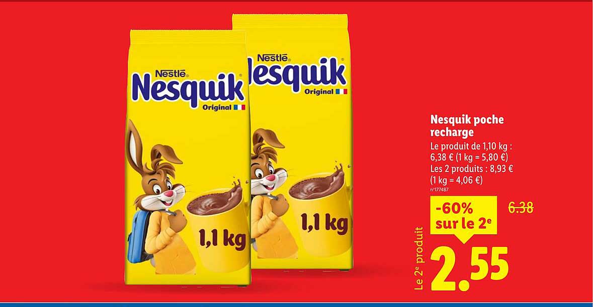 Nesquik poche recharge