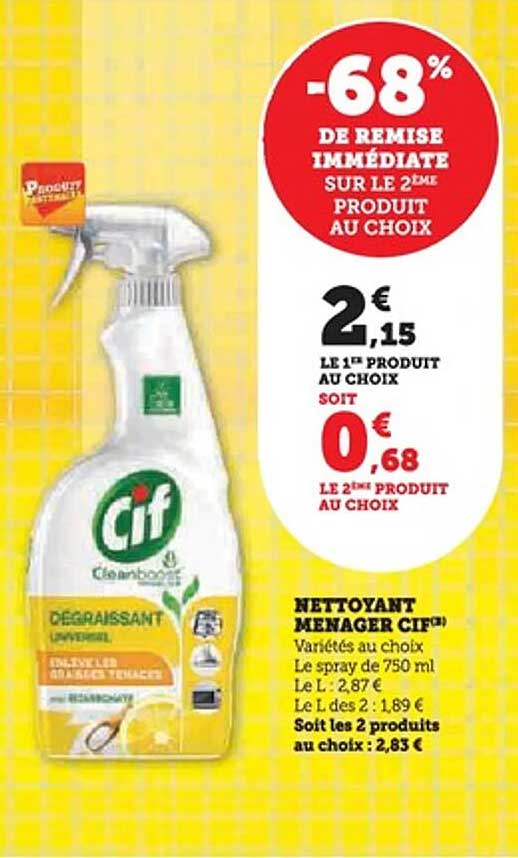 NETTOYANT MENAGER CIF®