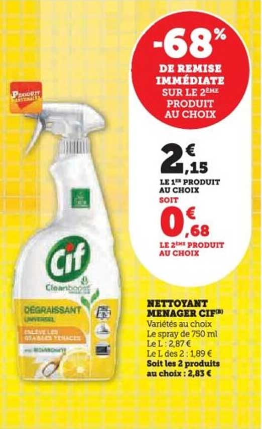 NETTOYANT MENAGER CIF®