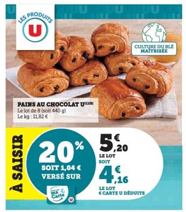 PAINS AU CHOCOLAT U