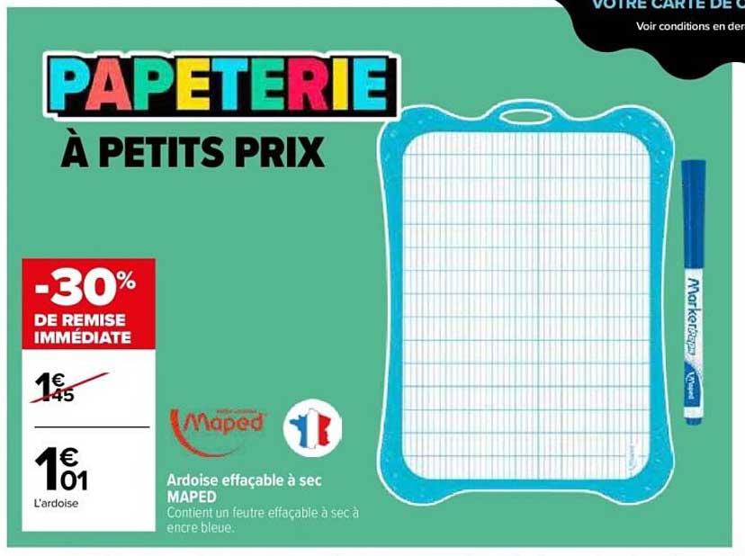 Papeterie à petits prix