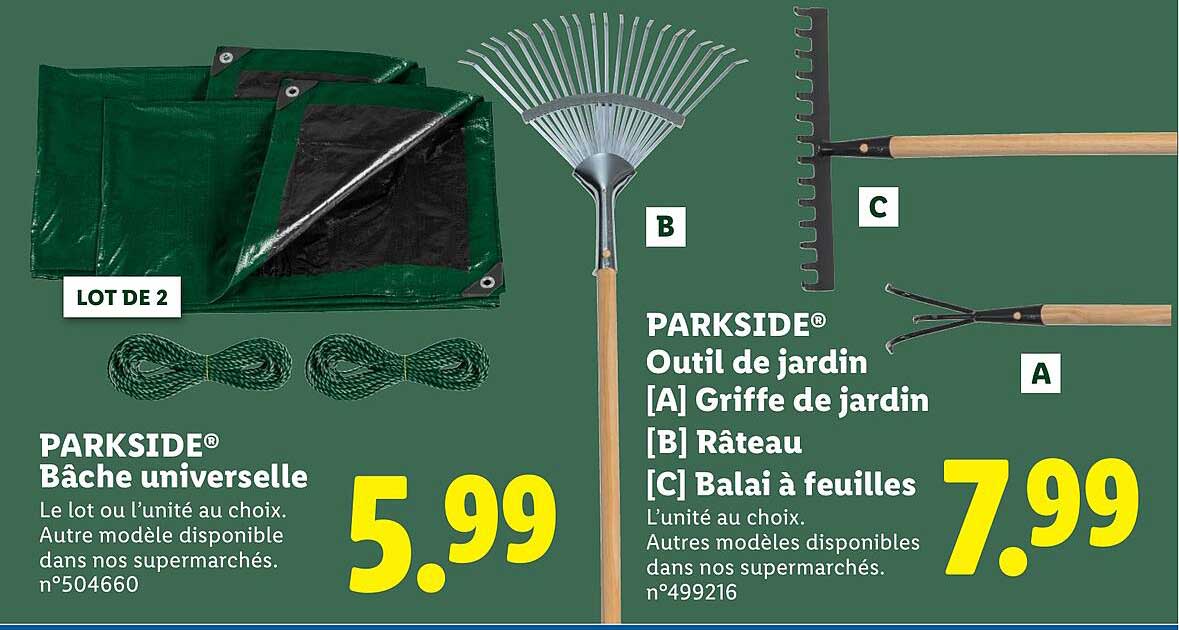 PARKSIDE® Bâche universelle