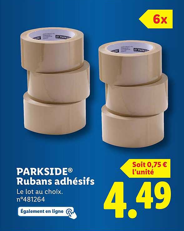 PARKSIDE® Rubans adhésifs