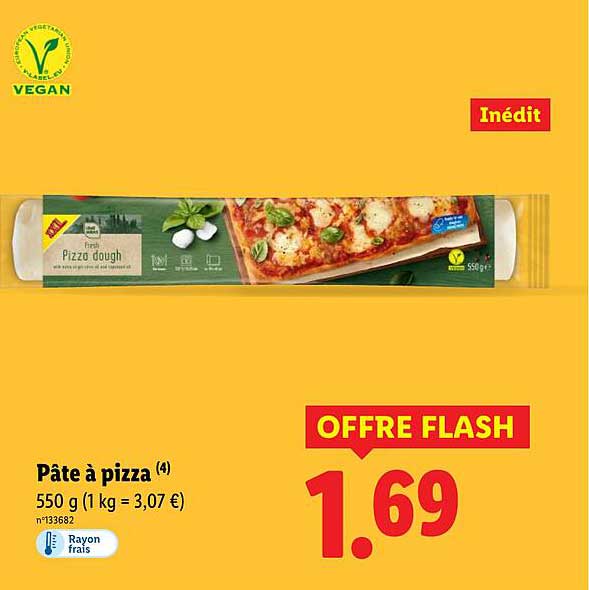 Pâte à pizza