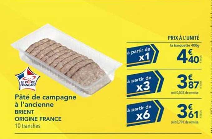 Pâté de campagne à l'ancienne
