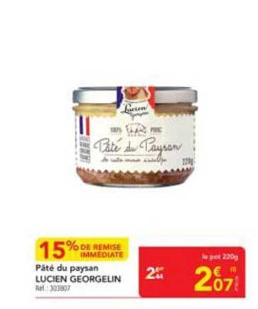Pâté du paysan LUCIEN GEORGELIN