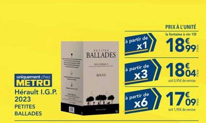 PETITES BALLADES