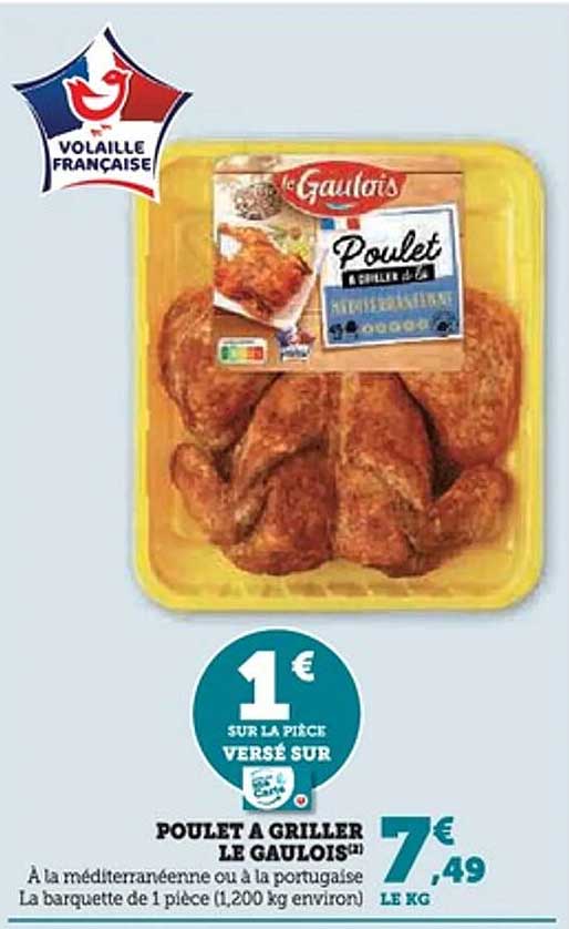 POULET À GRILLER LE GAULOIS