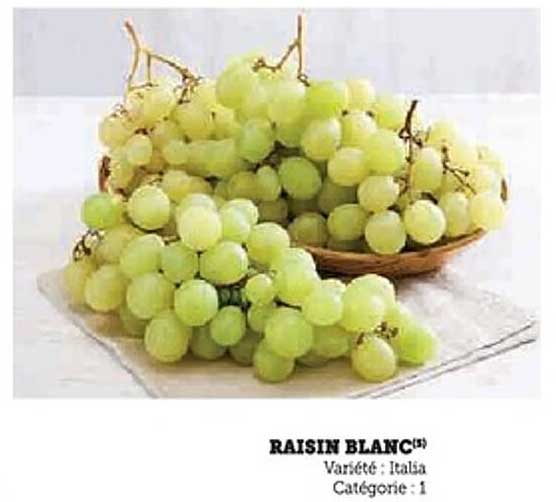 RAISIN BLANC(S)