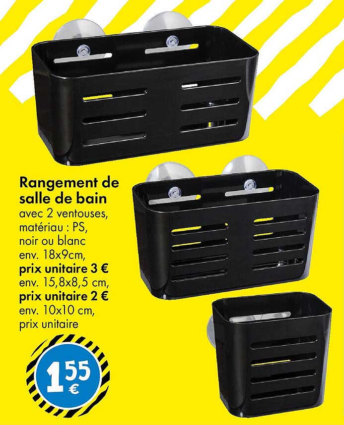Rangement de salle de bain