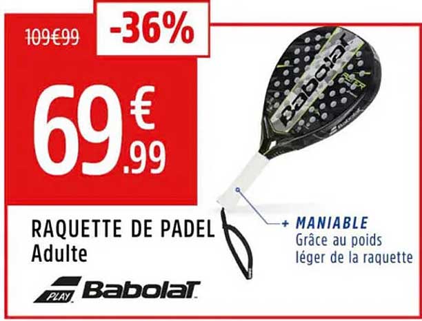 RAQUETTE DE PADEL Adulte