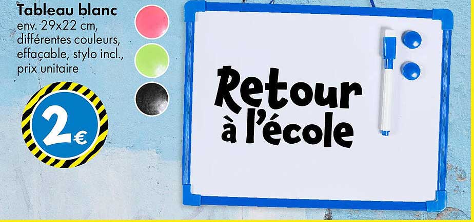 Retour à l'école