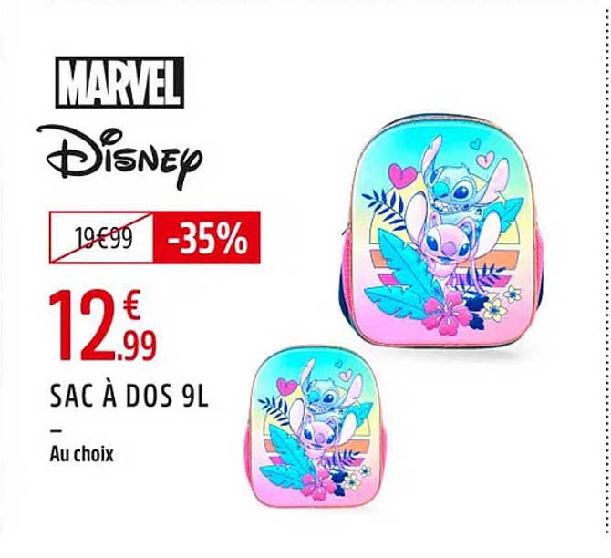 SAC À DOS 9L - MARVEL DISNEY
