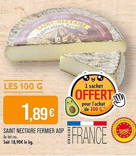 SAINT NECTAIRE FERMIER AOP