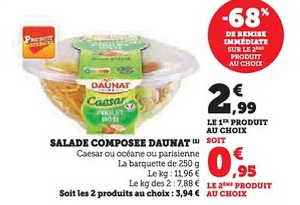 SALAD COMPOSÉE DAUNAT