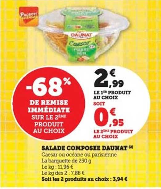 SALADE COMPOSEE DAUNAT
