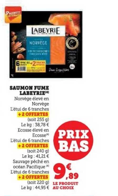 SAUMON FUME LABEYRIE