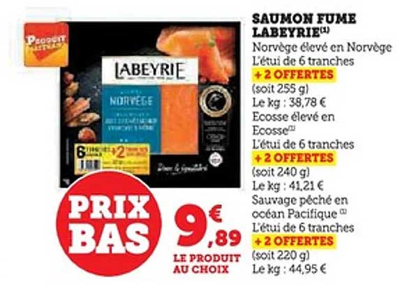 SAUMON FUME LABEYRIE