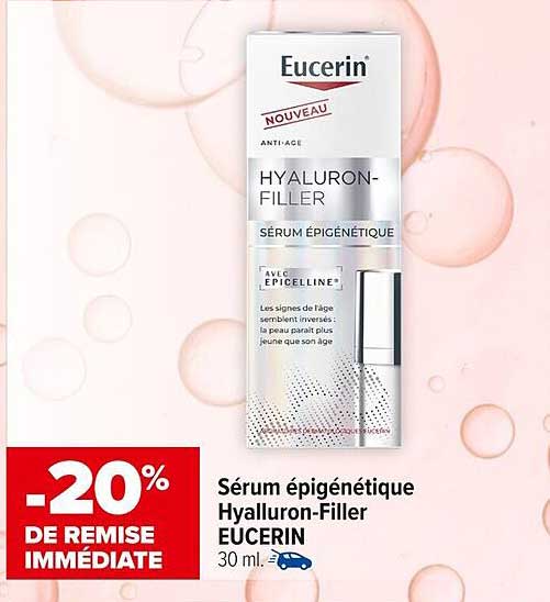 Sérum épigénétique Hyaluron-Filler EUCERIN 30 ml -20% de remise immédiate