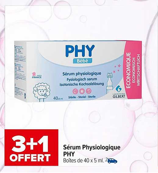 Sérum Physiologique PHY