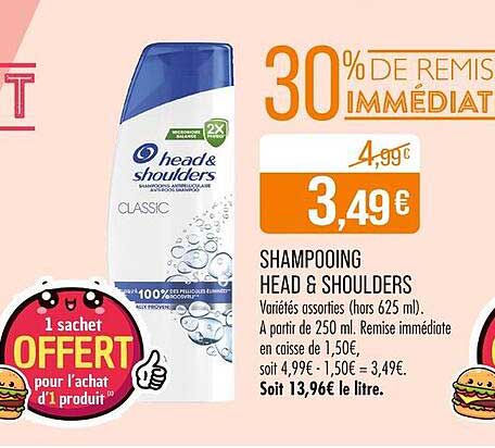 SHAMPOOING HEAD & SHOULDERS