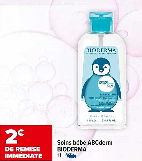 Soins bébé ABCderm BIODERMA