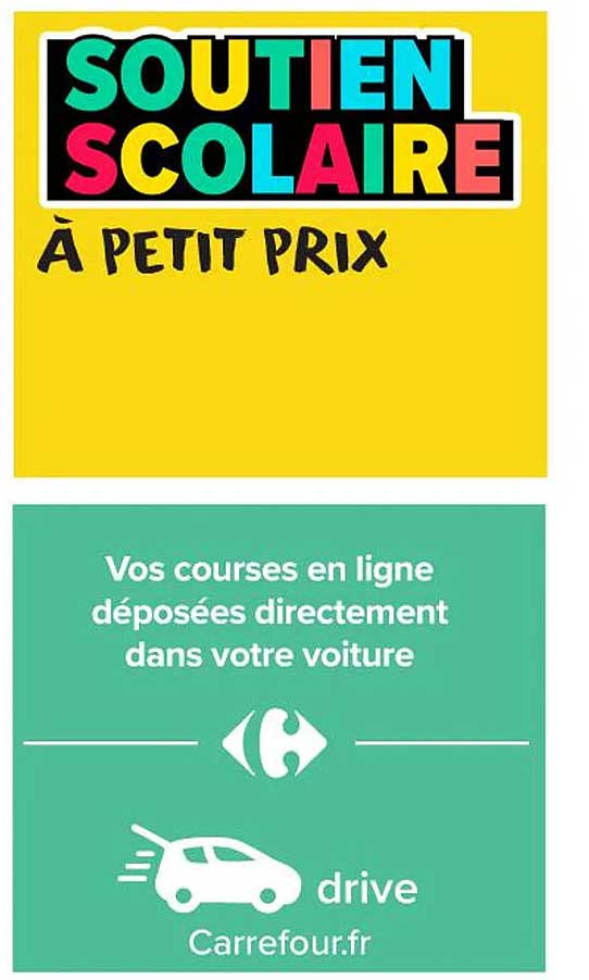 SOUTIEN SCOLAIRE À PETIT PRIX