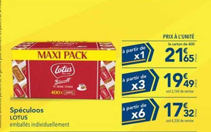 Spéculoos LOTUS