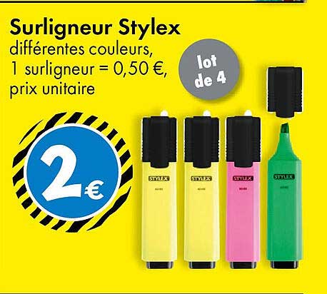 Surligneur Stylex