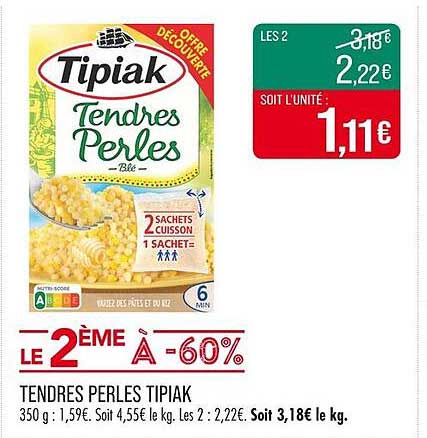TENDRES PERLES TIPIAK