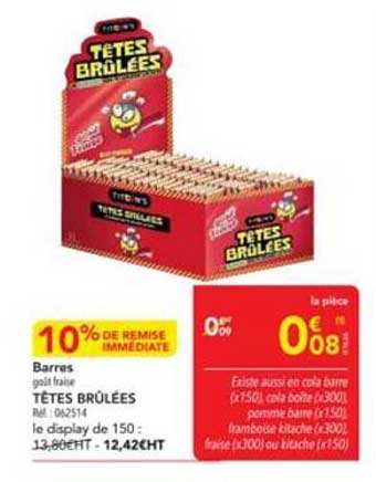 TÊTES BRÛLÉES