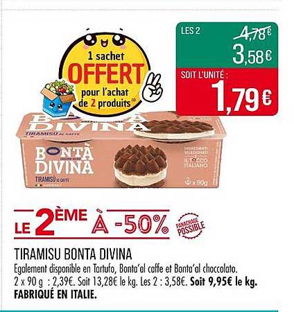 TIRAMISU BONTA DIVINA