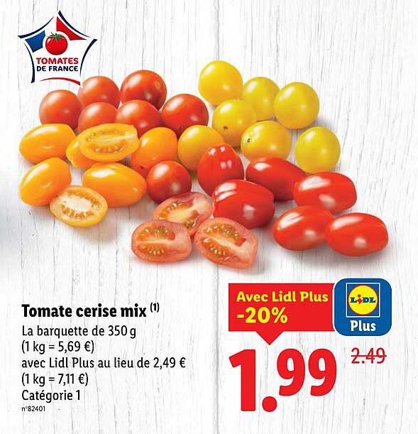Tomate cerise mix