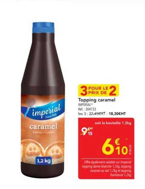 Topping caramel IMPERIAL