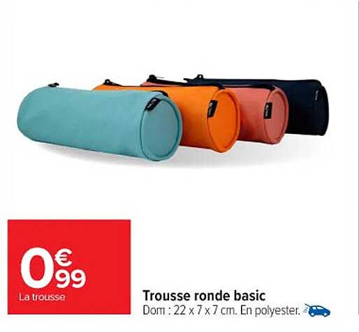 Trousse ronde basic