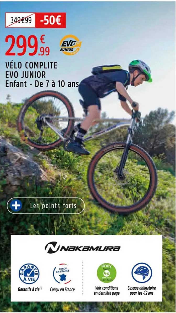 VÉLO COMPLITE EVO JUNIOR