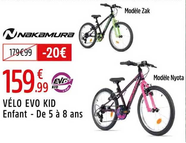 VÉLO EVO KID Enfant - De 5 à 8 ans