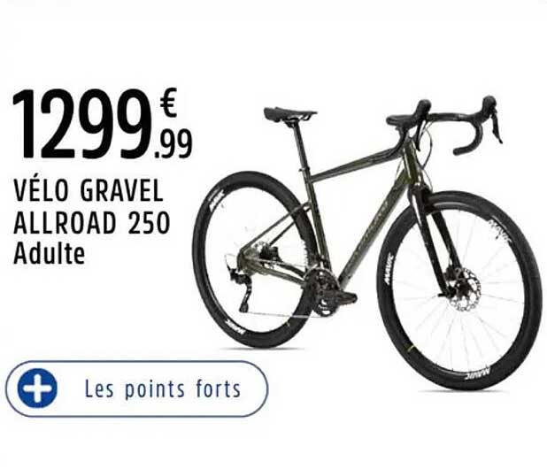 VÉLO GRAVEL ALLROAD 250