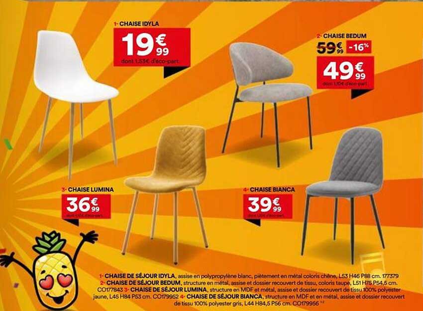 1- CHAISE IDYLA