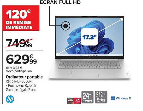 120€ DE REMISE IMMÉDIATE