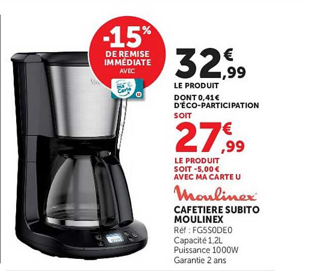 -15% DE REMISE IMMÉDIATE AVEC