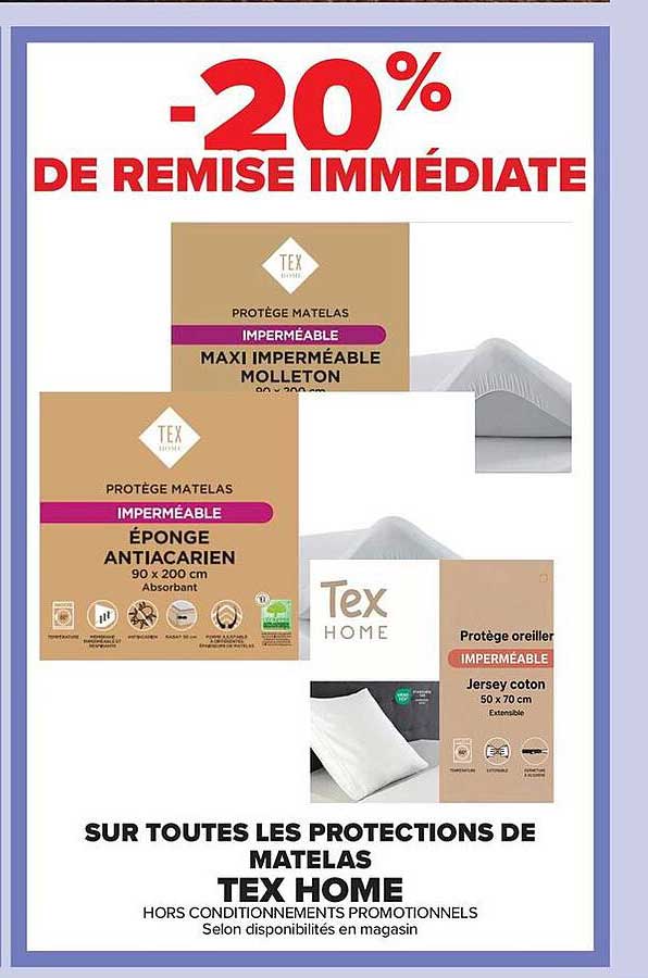 -20% DE REMISE IMMÉDIATE